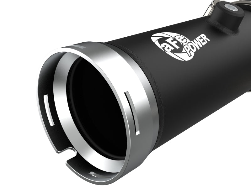 Load image into Gallery viewer, aFe BladeRunner Intercooler Hot &amp; Cold Side Tubes Combo 20-21 GM Trucks 3.0L (td) - Black
