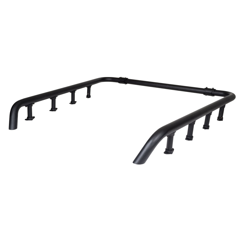 Load image into Gallery viewer, Go Rhino SRM500 Tri-Rail Kit (For 55in. Long Rack) - Tex. Blk (Rails ONLY - Req. Platform)
