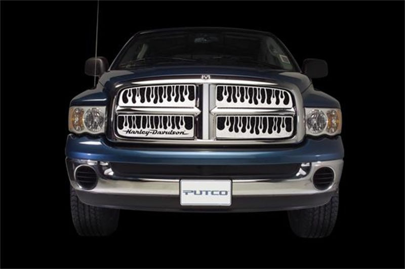 Load image into Gallery viewer, Putco 05-10 Dodge Charger Honeycomb Main Grille Flaming Inferno Stainless Steel Grille
