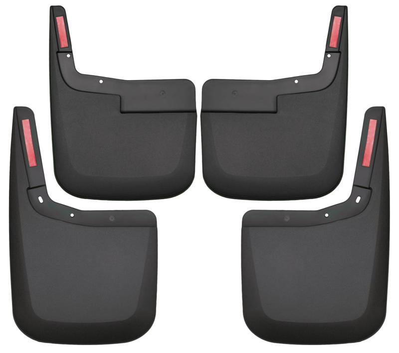 Load image into Gallery viewer, Husky Liners 2015-2017 Ford F-150 w/o Fender Flares Front and Rear Mud Guards - Black
