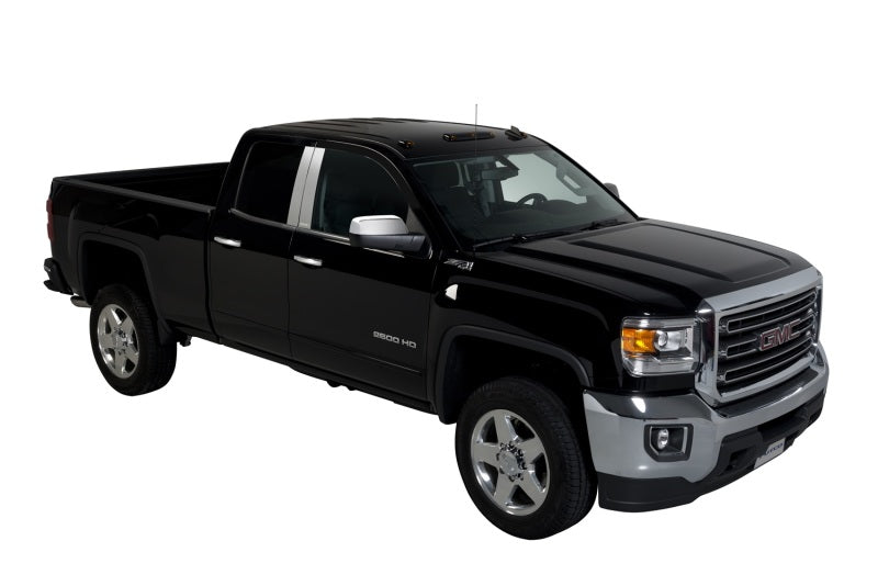 Load image into Gallery viewer, Putco 14-14 Chevrolet Silverado HD - (Ext Cab) - 4pcs Stainless Steel Pillar Posts Classic
