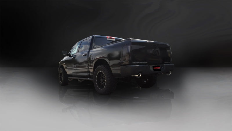 Load image into Gallery viewer, Corsa 2009-2018 Dodge Ram 1500 4.7L Quad/Crew Cab/Short Bed Polished Dual Exit Cat-Back Exhaust
