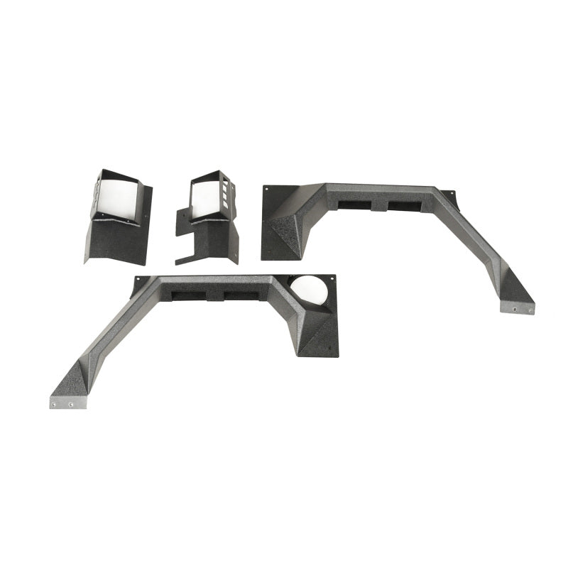 Load image into Gallery viewer, Rugged Ridge XHD Rear Armor Fenders Pair 4 Dr 07-18 Jeep Wrangler JKU
