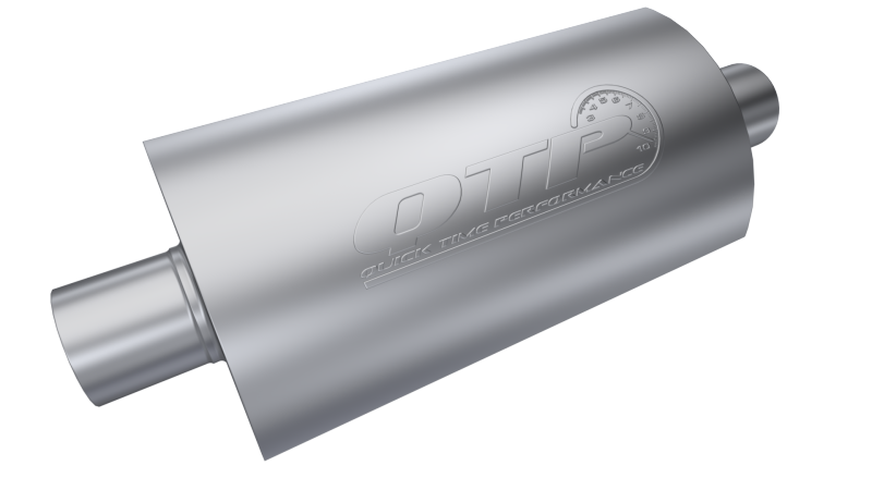 Load image into Gallery viewer, QTP 2.5in Weld-On 304SS AR3 Muffler
