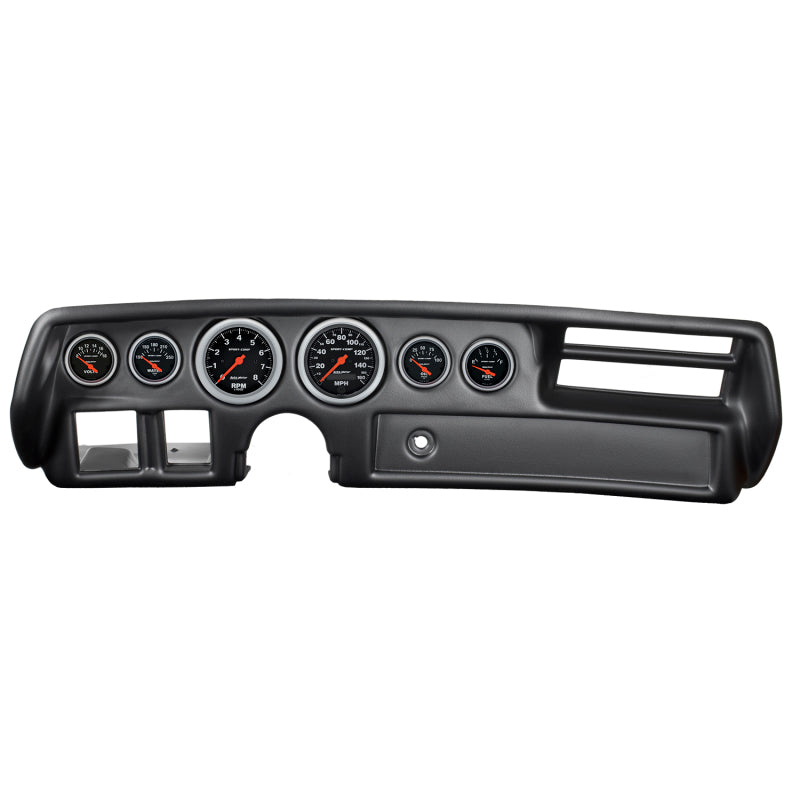 Load image into Gallery viewer, Autometer Sport-Comp 70-72 Chevelle/ El Camino/ Malibu Dash Kit 6pc Tach/ MPH/ Fuel/ Oil/ WTMP/ Volt
