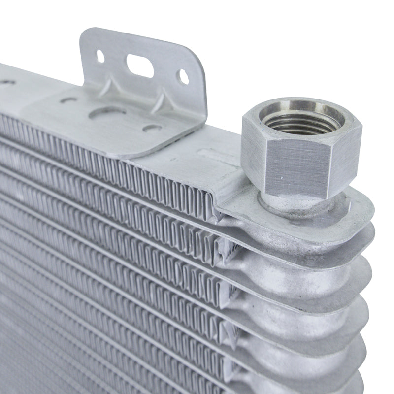 Load image into Gallery viewer, Mishimoto 13-Row Stacked Plate Transmission Cooler - Silver
