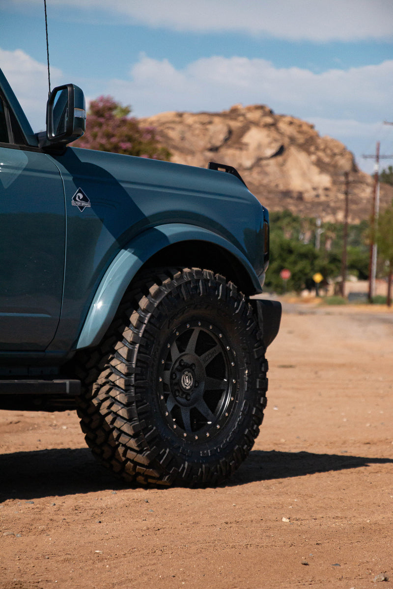 Load image into Gallery viewer, ICON Rebound 17x8.5 6x5.5 25mm Offset 5.75in BS 95.1mm Bore Satin Black Wheel
