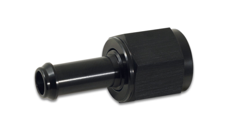 Load image into Gallery viewer, Vibrant Female AN to Hose Barb Straight Adapter AN -4 Barb 0.25in
