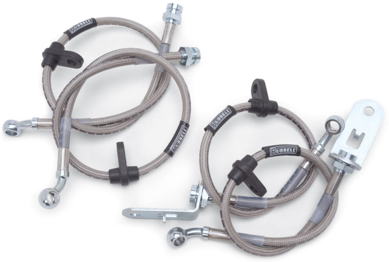 Load image into Gallery viewer, Russell Performance 94-99 Dodge Ram 1500/ 2500 4WD 4in-6in lift Brake Line Kit
