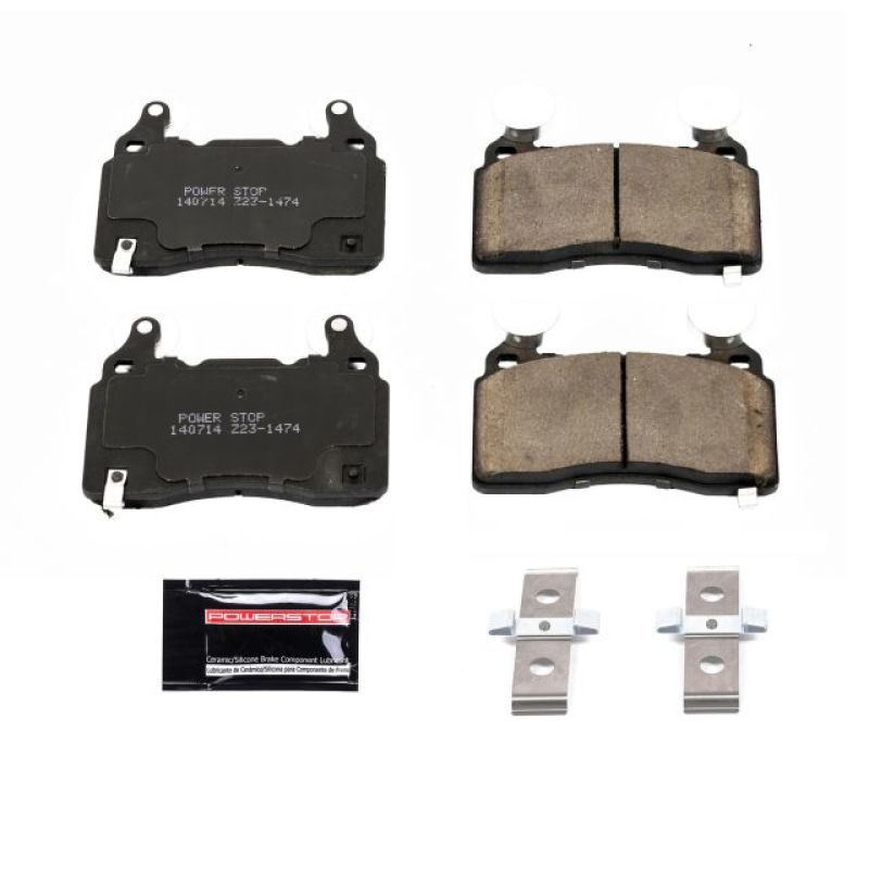 Load image into Gallery viewer, Power Stop 16-18 Cadillac CT6 Front Z23 Evolution Sport Brake Pads w/Hardware
