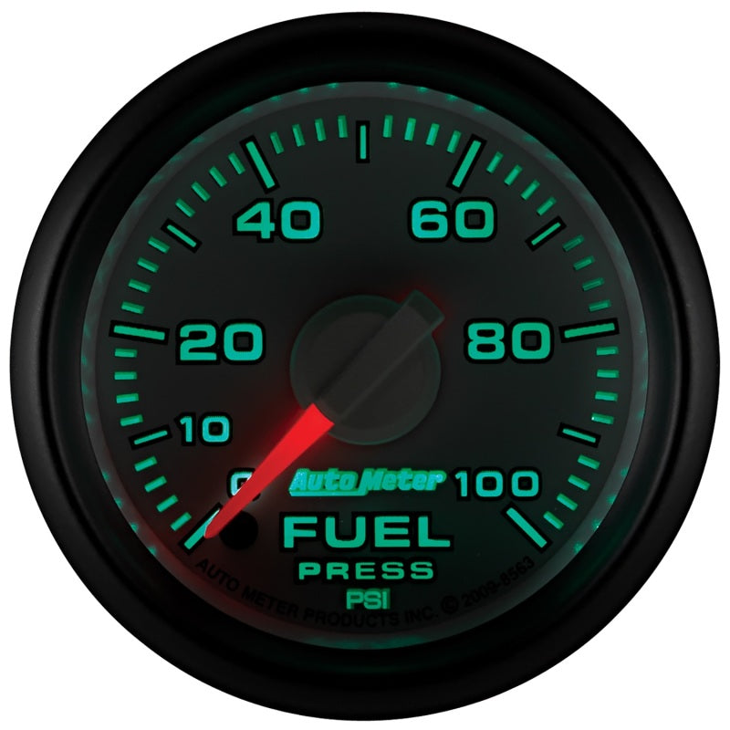 Load image into Gallery viewer, Autometer Factory Match 52.4mm Full Sweep Electronic 0-100 PSI Fuel Pressure Gauge Dodge
