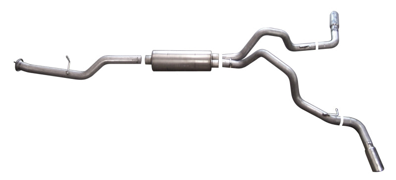 Load image into Gallery viewer, Gibson 07-09 Chevrolet Silverado 2500 HD LT 6.0L 3in Cat-Back Dual Extreme Exhaust - Stainless
