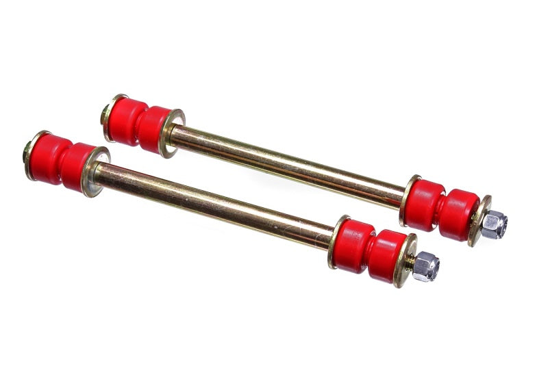 Load image into Gallery viewer, Energy Suspension Universal Fixed Length Red End Link Set (6in Length)
