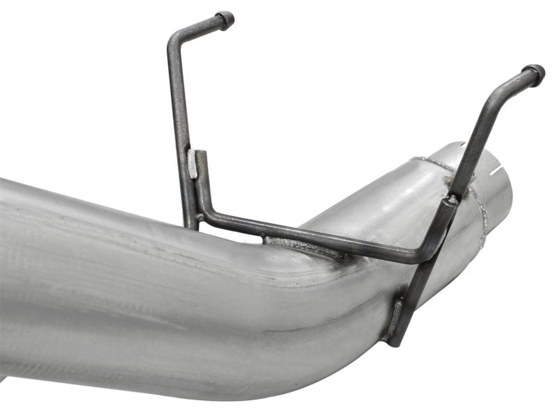 Load image into Gallery viewer, aFe MACHForce XP 5in DPF-Back SS Exhaust Dodge RAM 13-14 6.7L (td) Mega Cab w/ Black Tip

