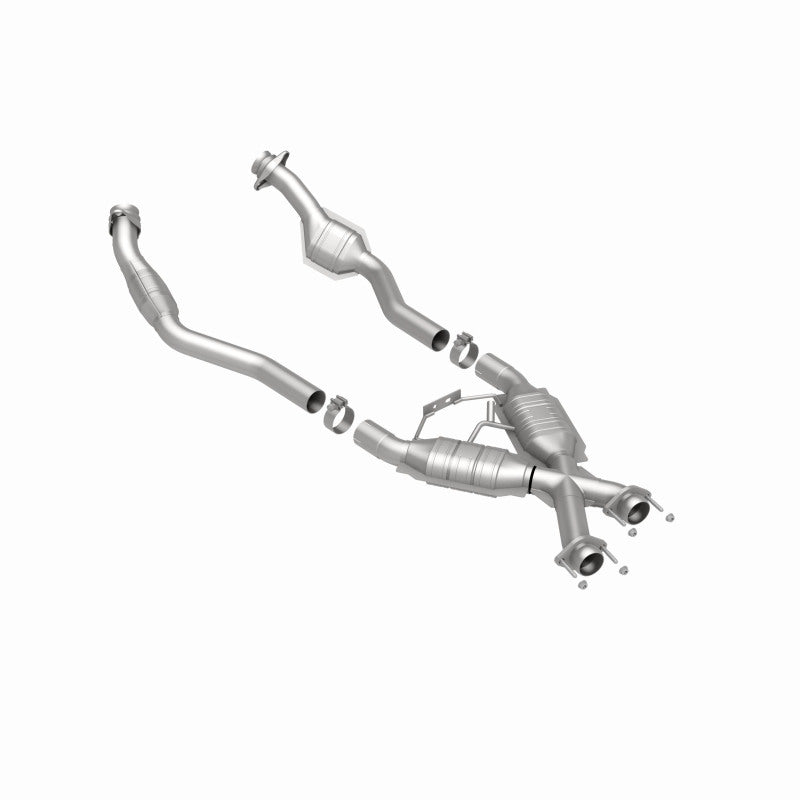 Load image into Gallery viewer, MagnaFlow Conv DF Mustang X-Pipe 94-95 Street
