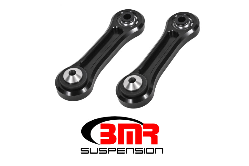 Load image into Gallery viewer, BMR 15-17 S550 Mustang Rear Lower Control Arms Vertical Link (Delrin/Bearing) - Black
