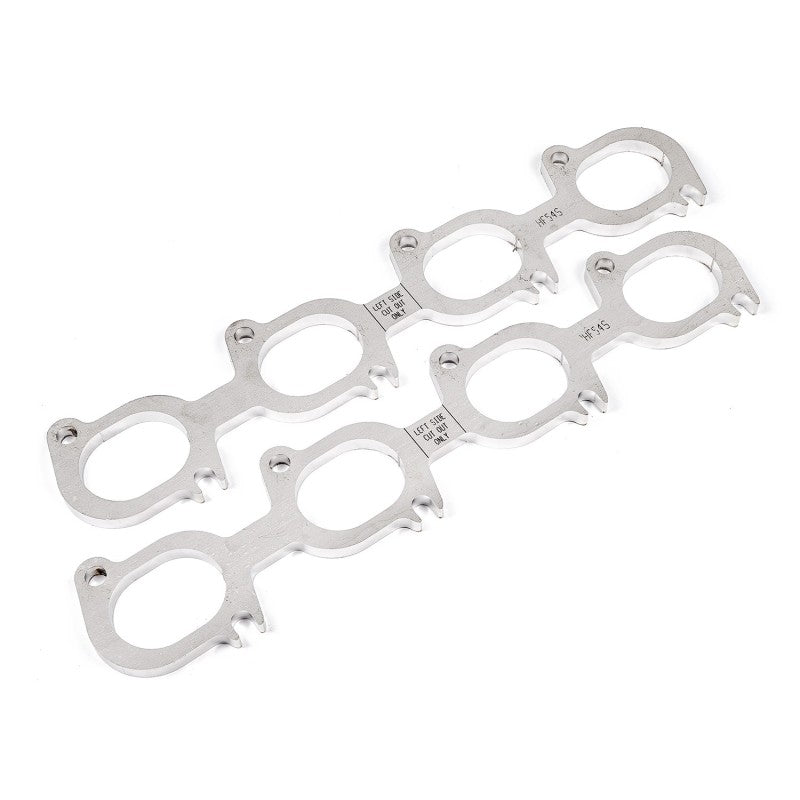 Load image into Gallery viewer, Stainless Works 07-14 Ford Cobra 5.4L/5.8L Wide Oval Port 304SS Exhaust Flanges 1-7/8in Primaries
