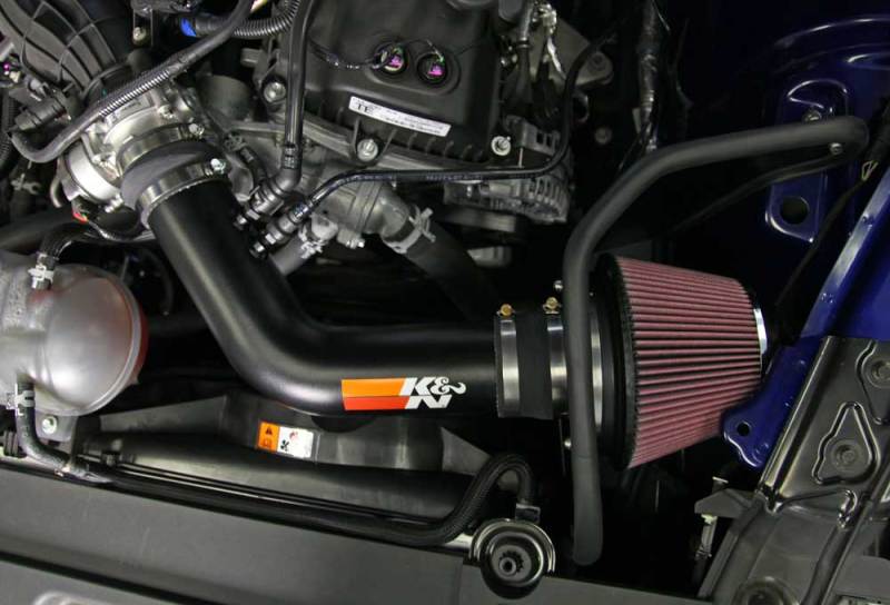 Load image into Gallery viewer, K&amp;N 2015 Ford Mustang 3.7L V6 Performance Intake Kit
