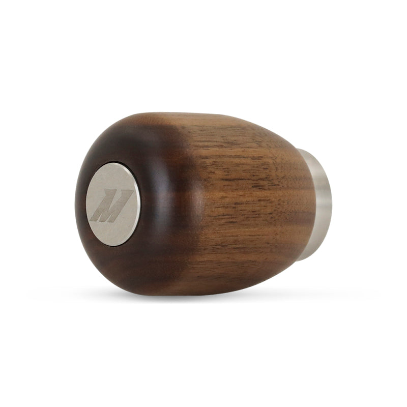 Load image into Gallery viewer, Mishimoto Short Steel Core Wood Shift Knob - Walnut
