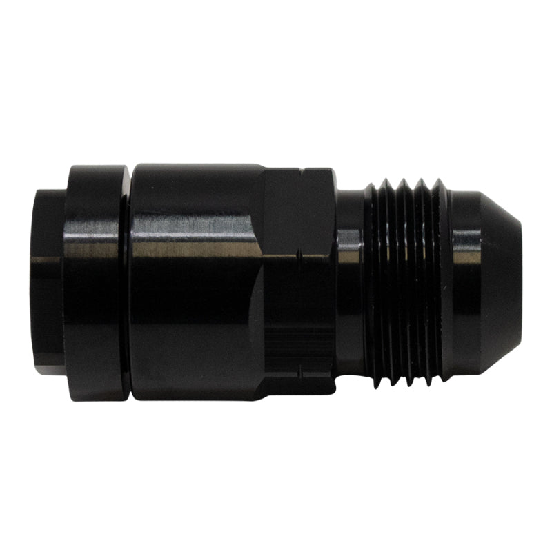 Load image into Gallery viewer, DeatschWerks 8AN Male Flare to 3/8in Female EFI Quick Connect Adapter - Anodized DW Titanium
