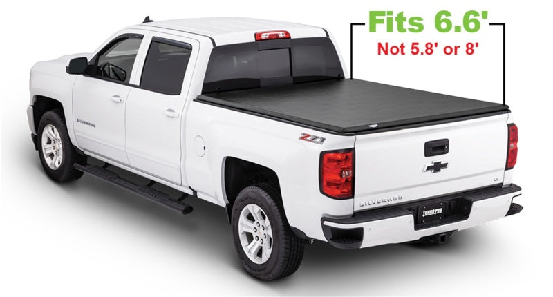 Load image into Gallery viewer, Tonno Pro 15-19 Chevy Silverado 3500 6.6ft Fleetside Hard Fold Tonneau Cover

