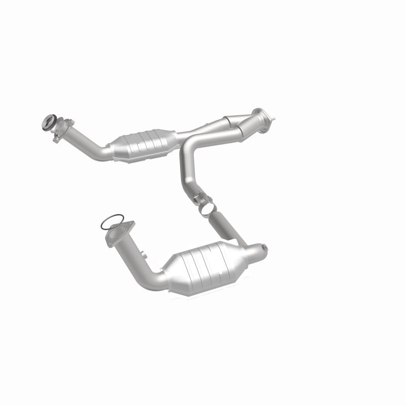 Load image into Gallery viewer, MagnaFlow Conv DF 02-06 Cadillac Truck. 8 5.3L Dual Conv. Y-Pipe Assy 2wd/Chevy Truck 99-07
