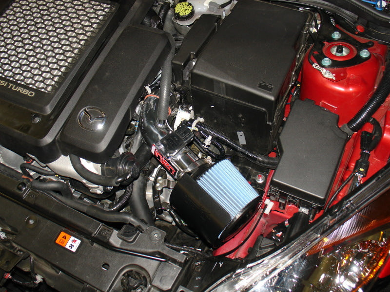 Load image into Gallery viewer, Injen 07-10 MazdaSpeed 3 2.3L 4cyl Turbo Polished Short Ram Intake
