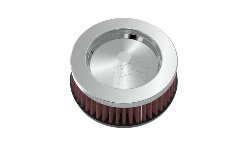 Load image into Gallery viewer, K&amp;N Universal Round Clamp-On Air Filter 2in. Flange / 5-3/8in. OD / 2in. Height

