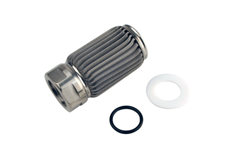 Load image into Gallery viewer, Aeromotive Filter Element - Crimp -AN-10 - 100 Micron SS
