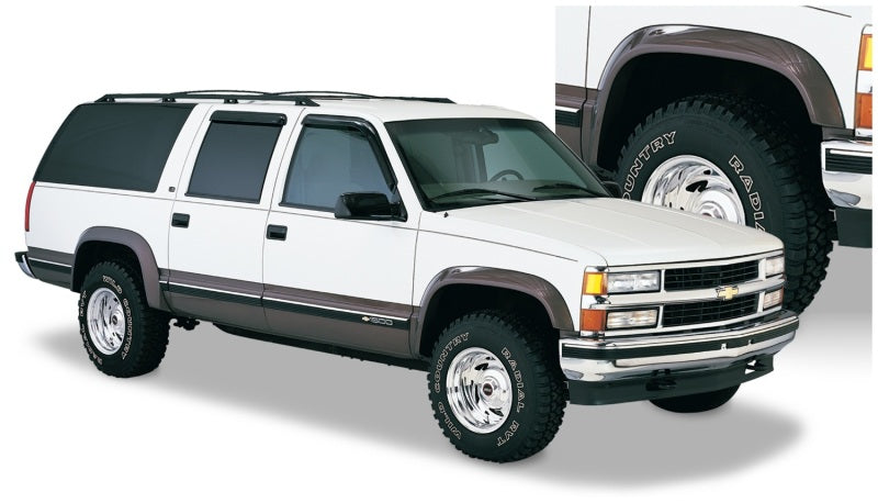 Load image into Gallery viewer, Bushwacker 88-99 Chevy C1500 Extend-A-Fender Style Flares 4pc - Black
