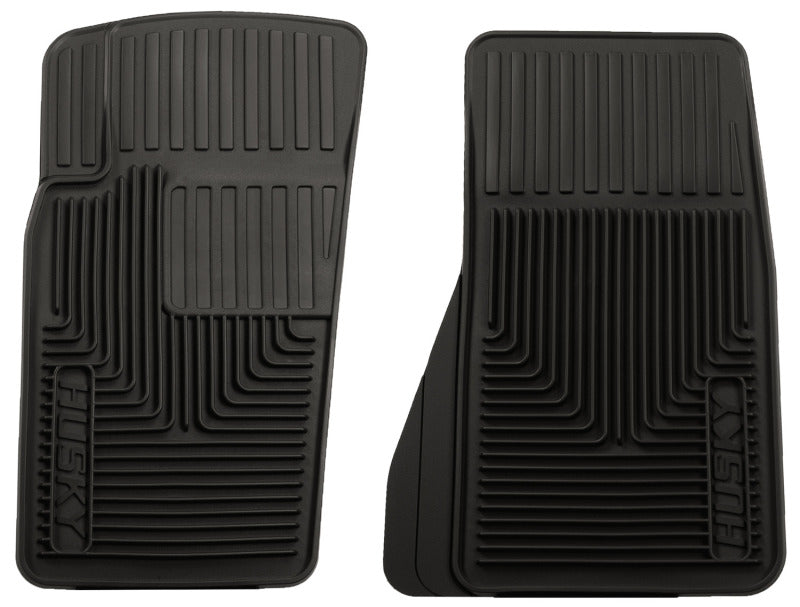 Load image into Gallery viewer, Husky Liners 07-11 Jeep Wrangler (Base/Unlimited)/02-07 Liberty Heavy Duty Black Front Floor Mats
