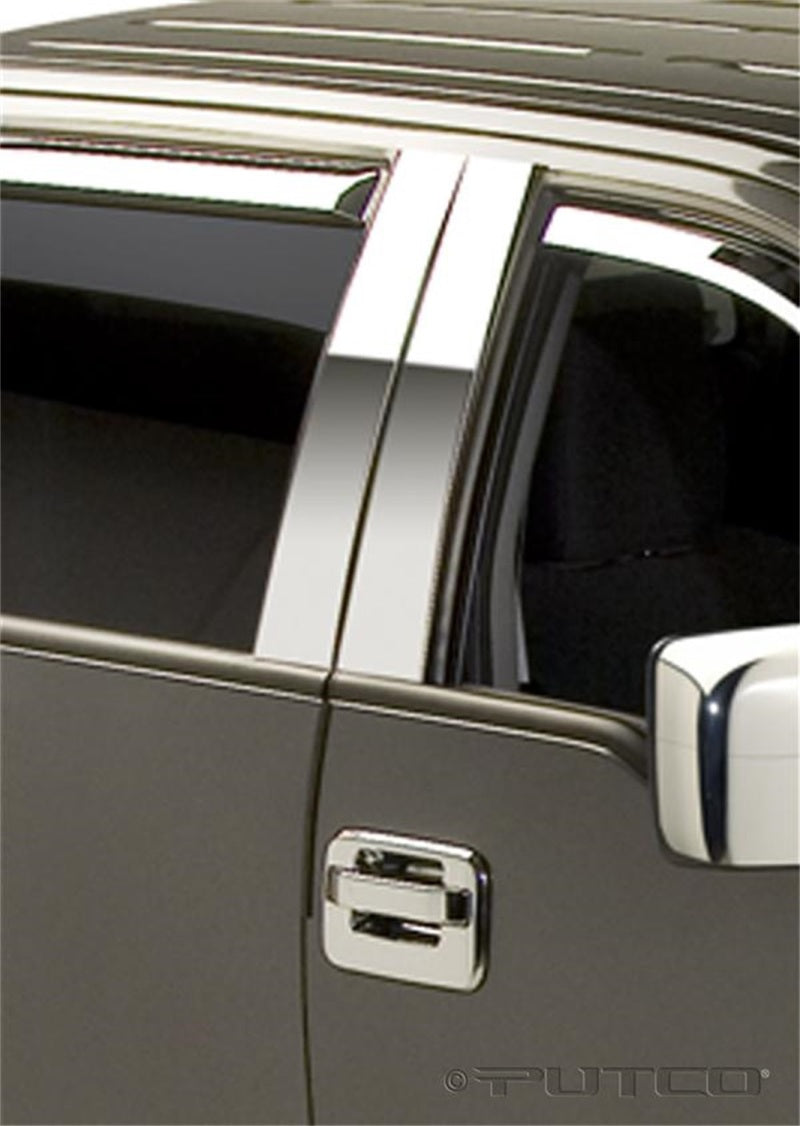 Load image into Gallery viewer, Putco 04-14 Ford F-150 Super Crew / Super Cab - 4pcs Stainless Steel Pillar Posts Classic
