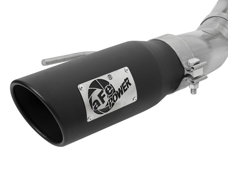 Load image into Gallery viewer, aFe MACH Force-Xp 3in to 3-1/2in 304 SS Cat-Back Exhaust w/Black Tip 17-18 Ford F-150 Raptor V6 3.5L
