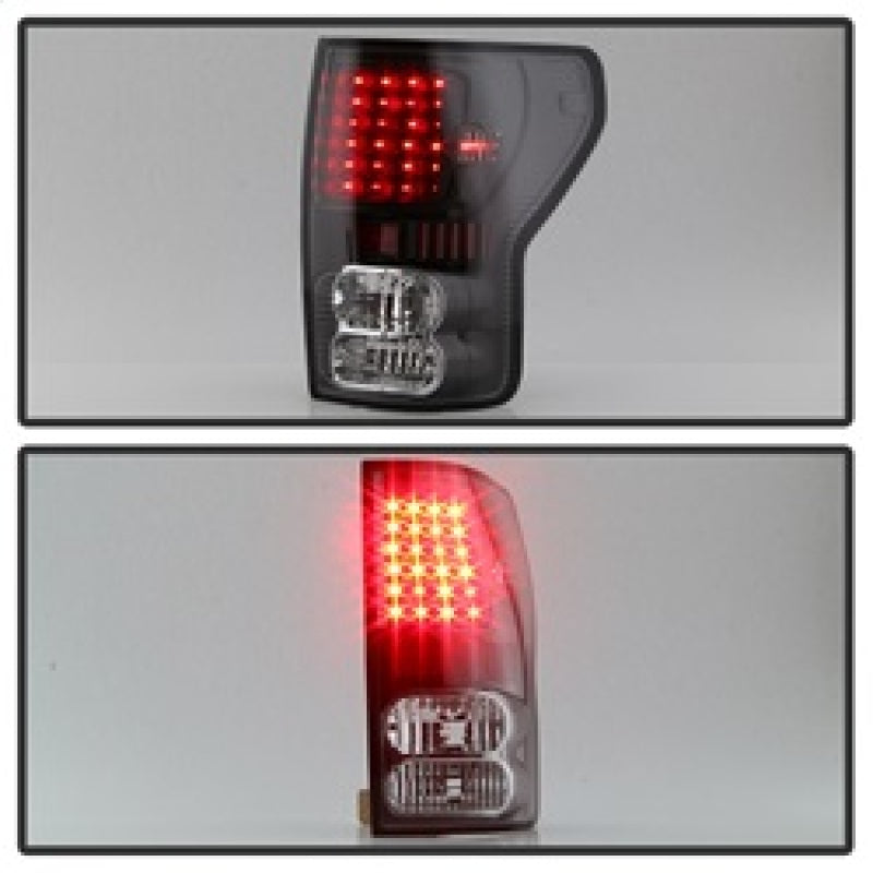 Load image into Gallery viewer, xTune Toyota Tundra 07-13 LED Tail Lights Black ALT-ON-TTU07-LED-BK
