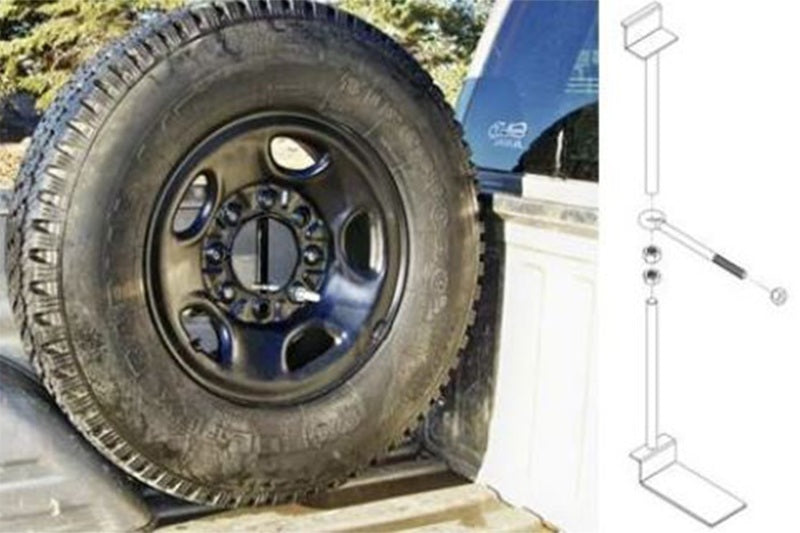 Load image into Gallery viewer, Titan Fuel Tanks Universal Spare Tire Buddy Mounting System
