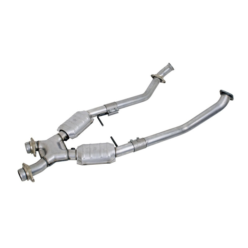 Load image into Gallery viewer, BBK 96-98 Mustang 4.6 GT High Flow X Pipe With Catalytic Converters - 2-1/2
