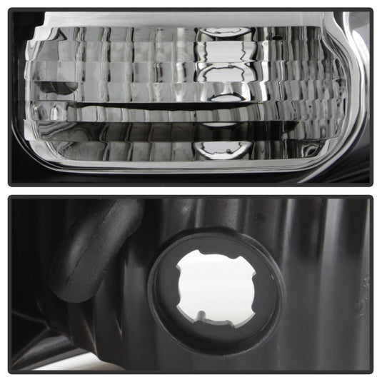 xTune Toyota Tundra 07-13 LED Tail Lights Black ALT-ON-TTU07-LED-BK