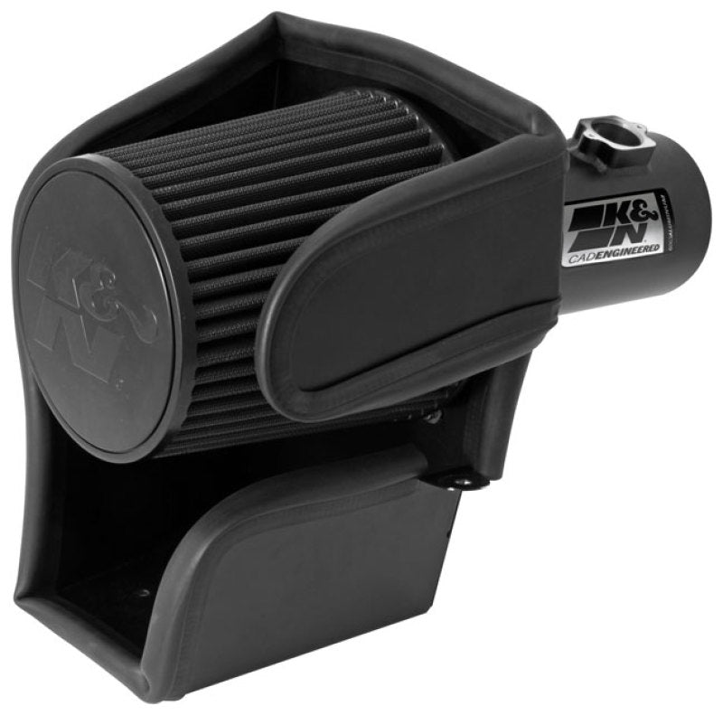 Load image into Gallery viewer, K&amp;N 08-10 Ford F250/F350/F450/F550 Super Duty 6.4L V8 DSL Black Performance Intake Kit
