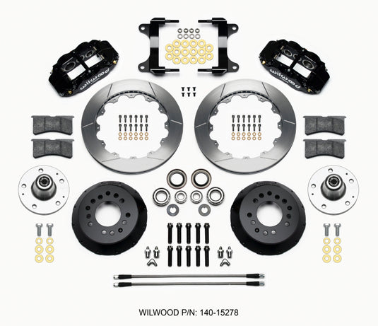 Wilwood Narrow Superlite 6R Front Hub Kit 12.88in 82-92 Camaro//Firebird