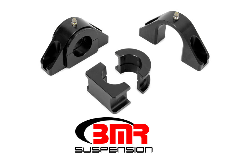 Load image into Gallery viewer, BMR Universal 1.375in Billet Aluminum Sway Bar Mount Mount (Delrin) - Black
