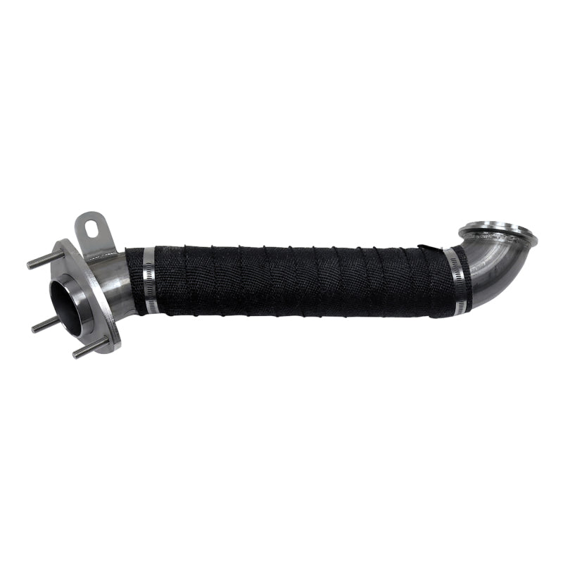 Load image into Gallery viewer, Wehrli 15.5-16 Chevrolet 6.6L LML Duramax 3in Stainless Down Pipe (3 Bolt Flange)
