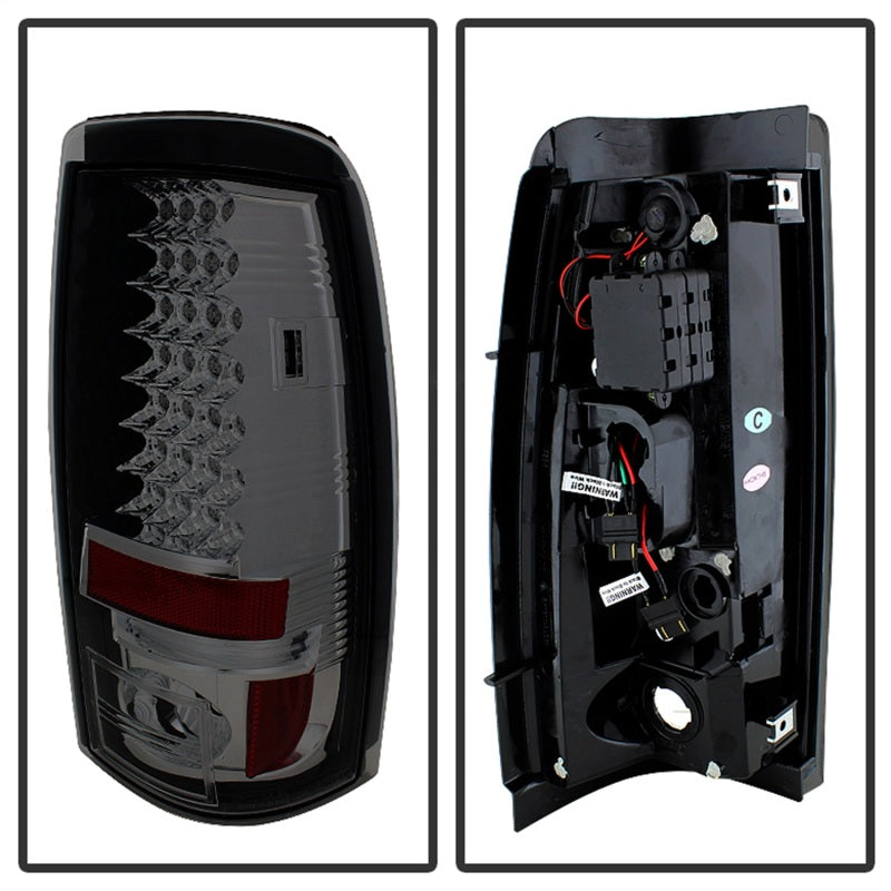 Load image into Gallery viewer, Spyder Chevy Silverado 1500 03-06 (Does Not Fit Stepside)LED Tail Lights Smke ALT-YD-CS03-LED-SM
