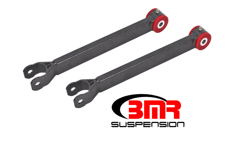 Load image into Gallery viewer, BMR 08-17 Challenger Non-Adj. Lower Trailing Arms (Polyurethane) - Black Hammertone
