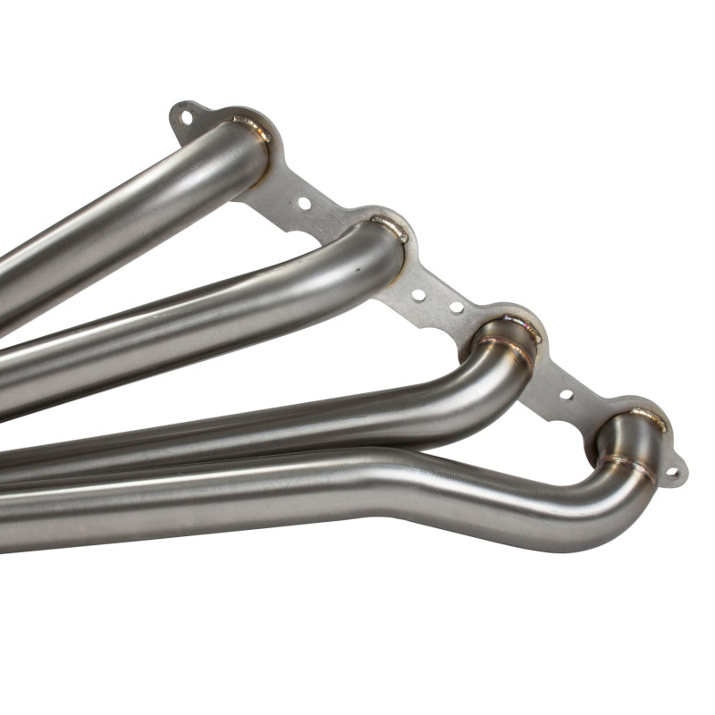 Load image into Gallery viewer, BBK 10-15 Camaro LS3 L99 Long Tube Exhaust Headers With Converters - 1-3/4 304 Stainless
