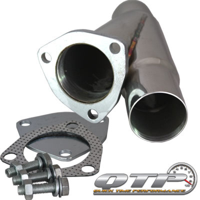 Load image into Gallery viewer, QTP 2.25in Weld-On QTEC Exhaust Cutout Y-Pipe
