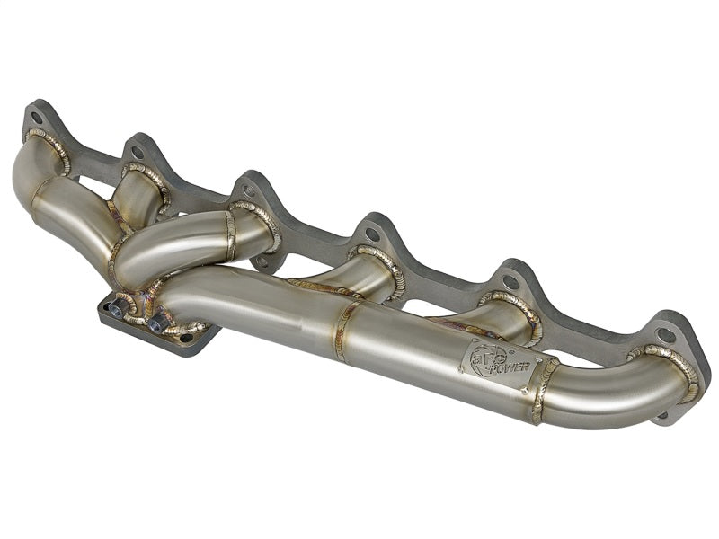 Load image into Gallery viewer, aFe Twisted Steel Header w/ Turbo Manifold 03-07 Dodge Diesel L6-5.9L
