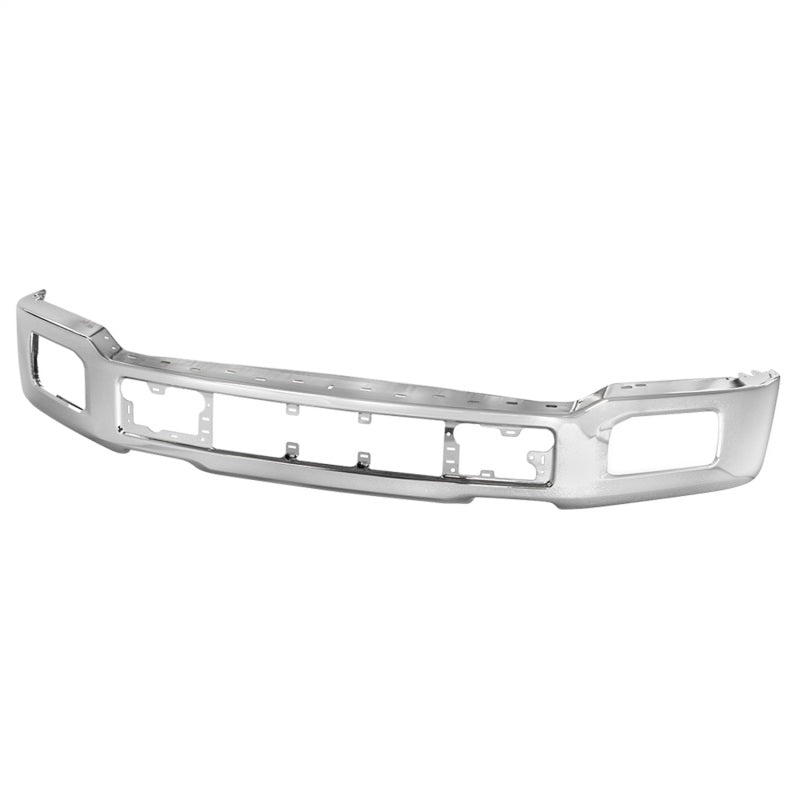 Load image into Gallery viewer, Spyder 18-20 Ford F150 XLT/Lariat w/ Fog Lights Hole Front Bumper - Chrome (FB-FF15018X-FOG-C)
