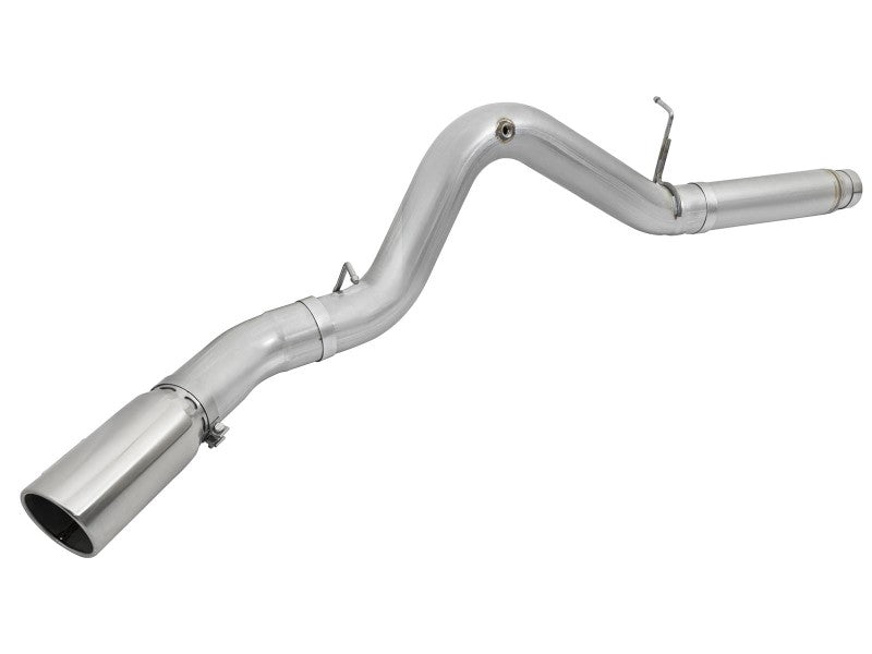 Load image into Gallery viewer, aFe Atlas Exhaust 5in DPF-Back Aluminized Steel w/ Polished Tips 16-17 GM Diesel Truck V8-6.6L (td)
