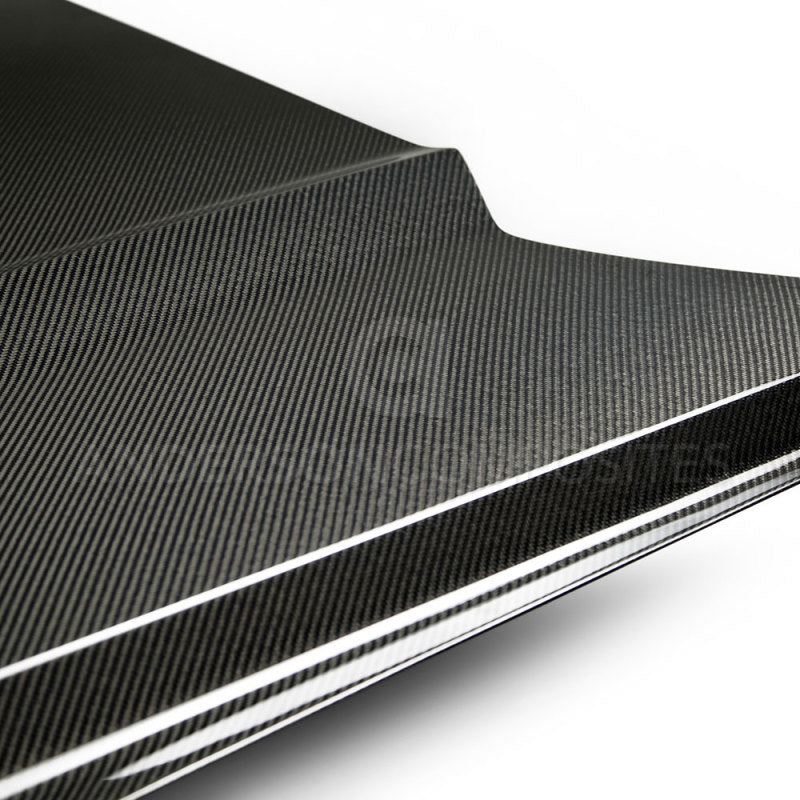 Load image into Gallery viewer, Anderson Composites 2015-2017 Ford Mustang Double Sided Carbon Fiber Type-OE Style Hood
