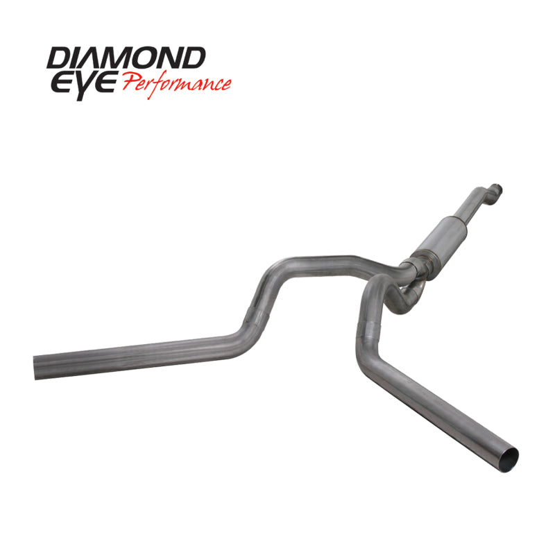 Load image into Gallery viewer, Diamond Eye KIT 4in Catback DUAL SS: 03-07 FORD 6.0L F250/F350
